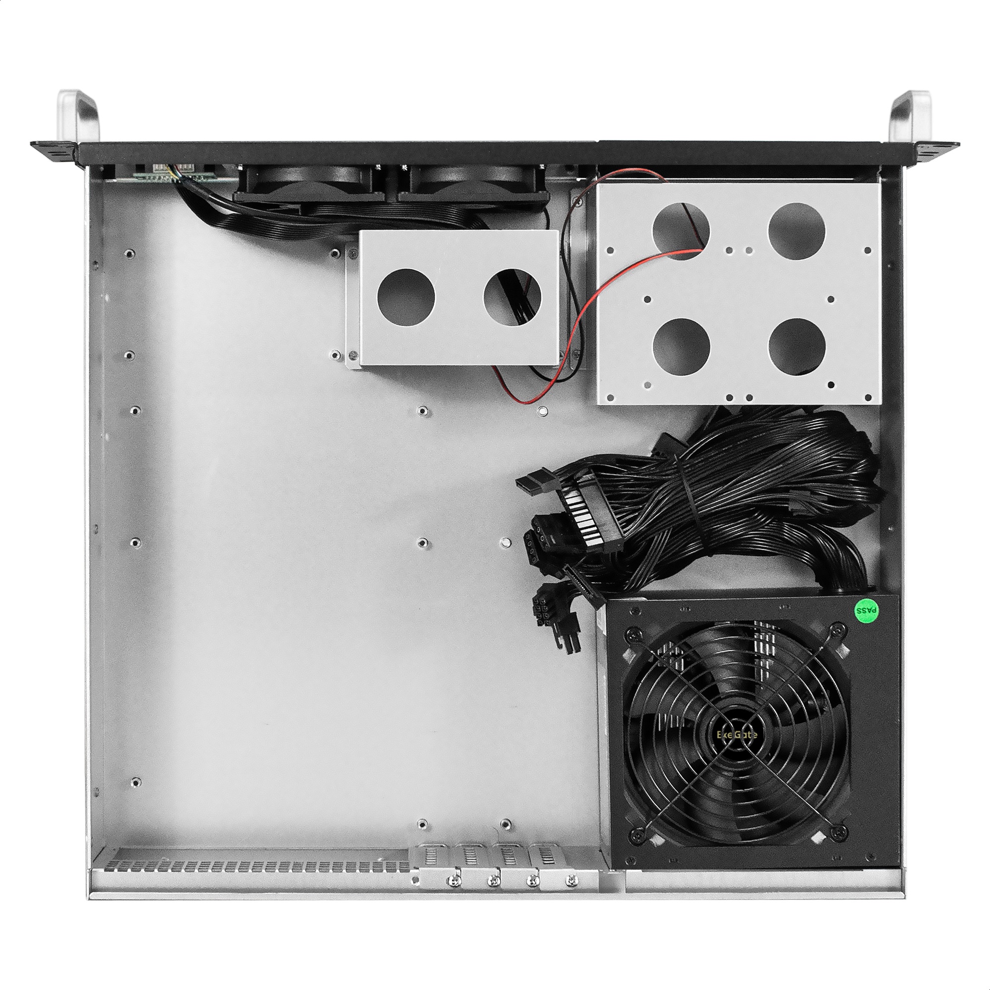 Серверный корпус ExeGate Pro 2U400-02 <RM 19", высота 2U, глубина 400, БП 600PPH-SE, USB>