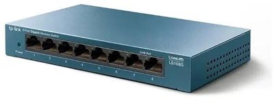 Коммутатор TP-LINK LS108G, неуправляемый