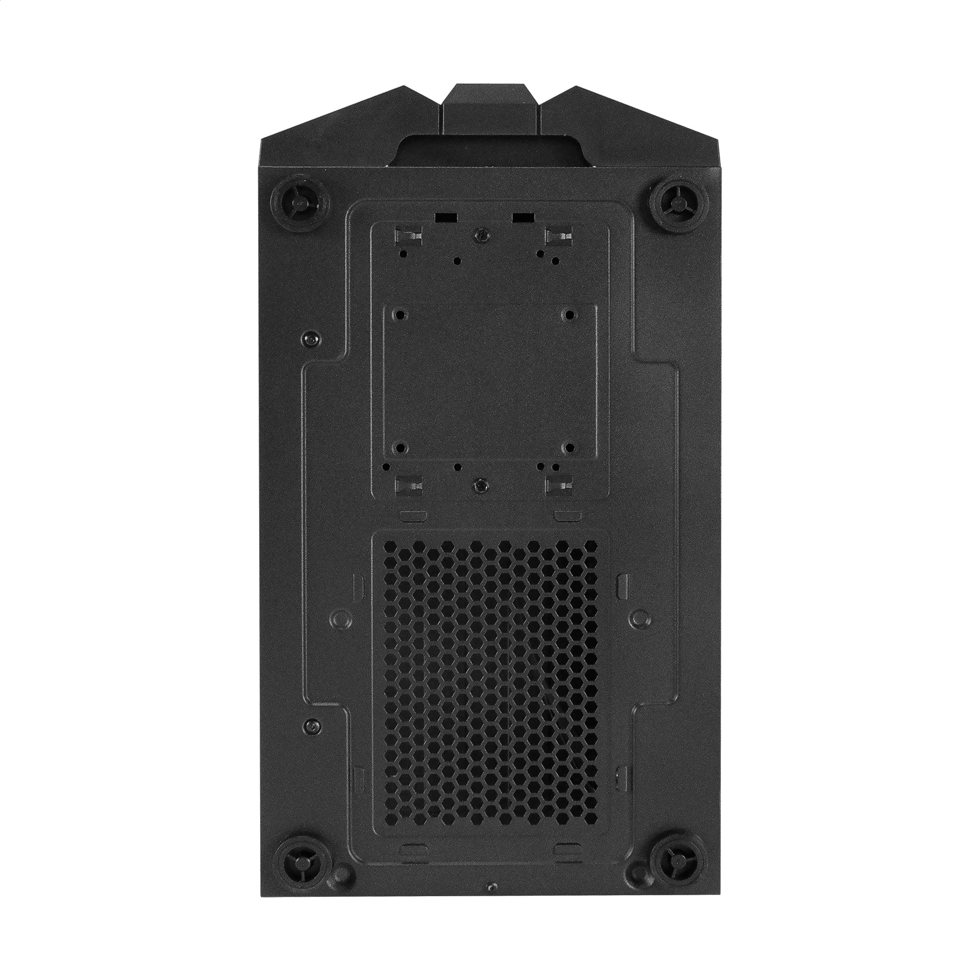 Корпус Miditower ExeGate EVO-9205-NPX500 (ATX, БП 500NPX с вент. 12 см, с окном, 1*USB+1*USB3.0, аудио, черный, 3 вент. 12см с RGB подсветкой)