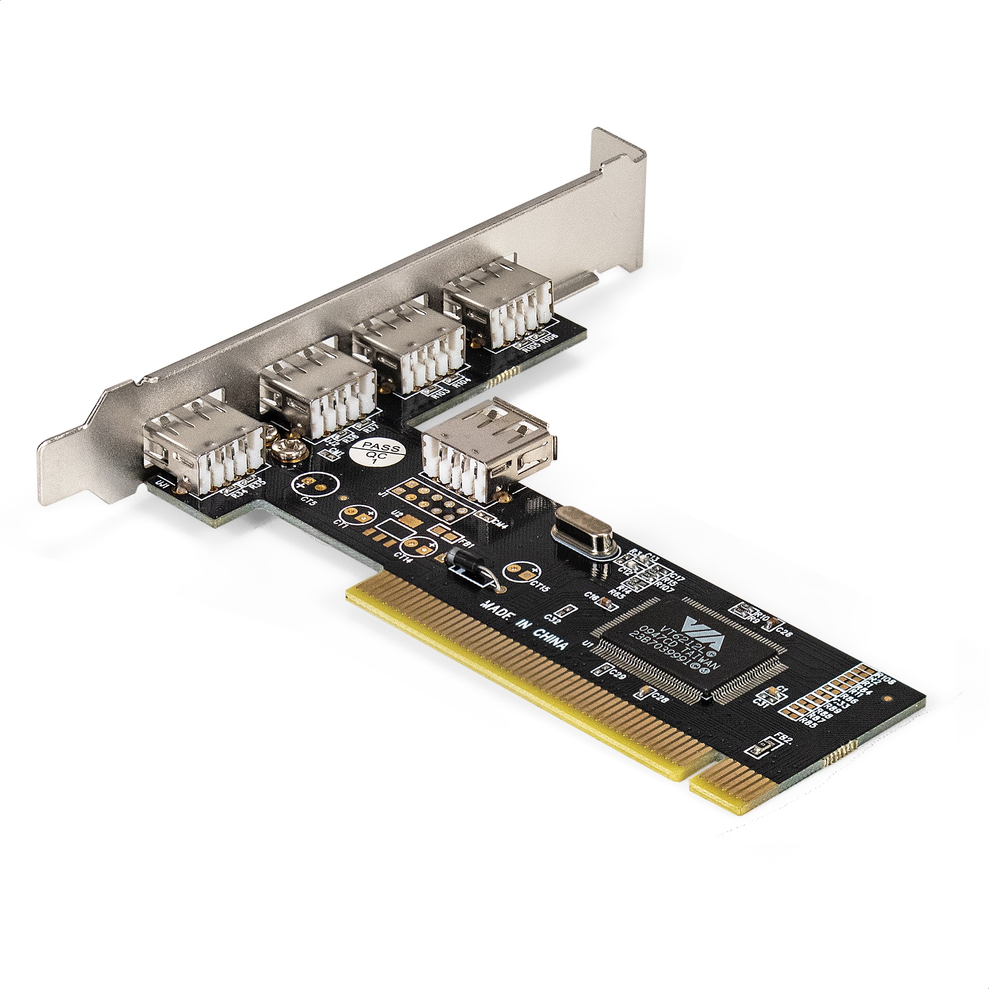 Контроллер ExeGate EXE-352 (PCI v2.2, 4*USB2.0 ext. + 1*USB2.0 int., VIA Labs Chipset VT6212L)