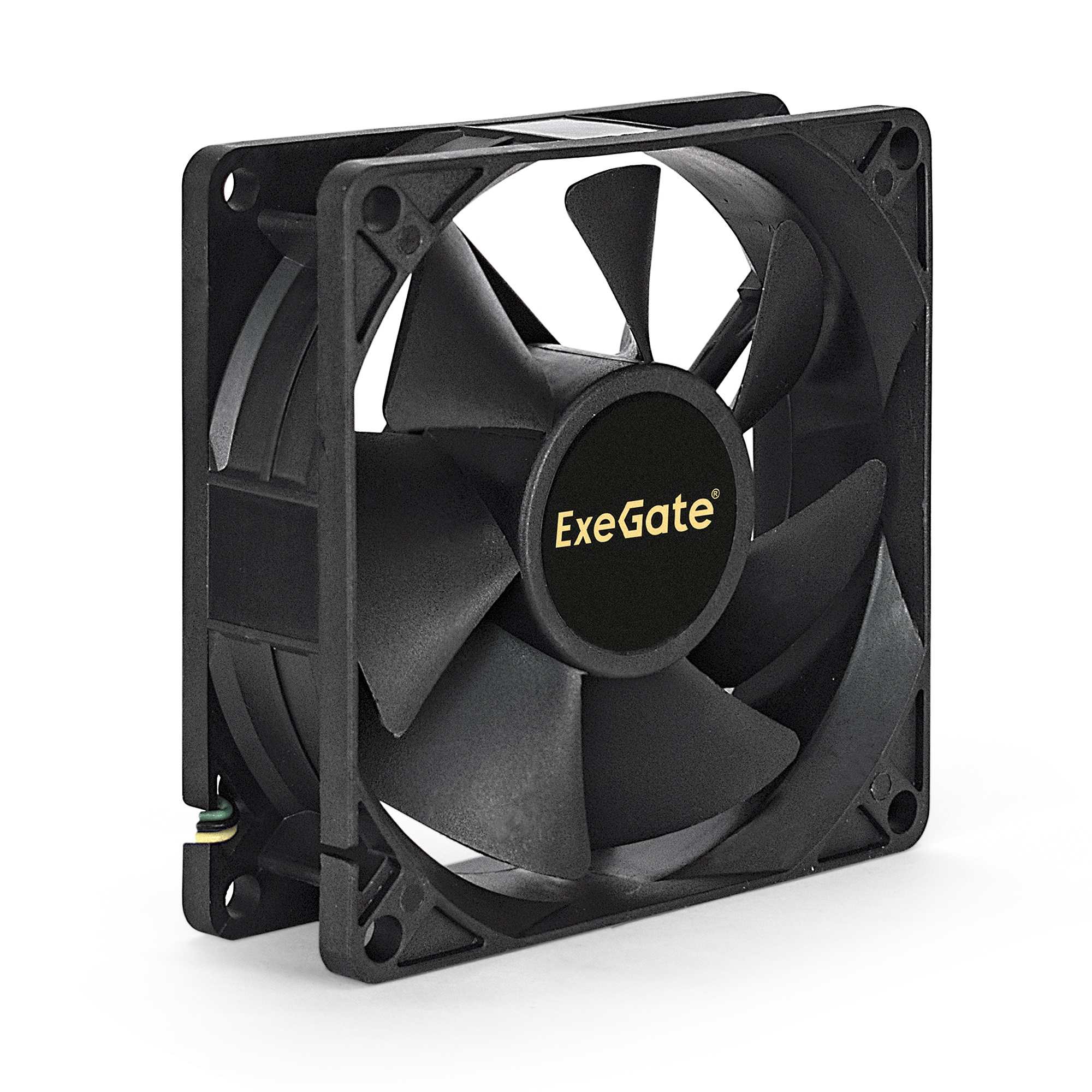 Вентилятор 12В DC ExeGate EX08025S3P (80x80x25 мм, Sleeve bearing (подшипник скольжения), 3pin, 2200RPM, 22.5dBA)