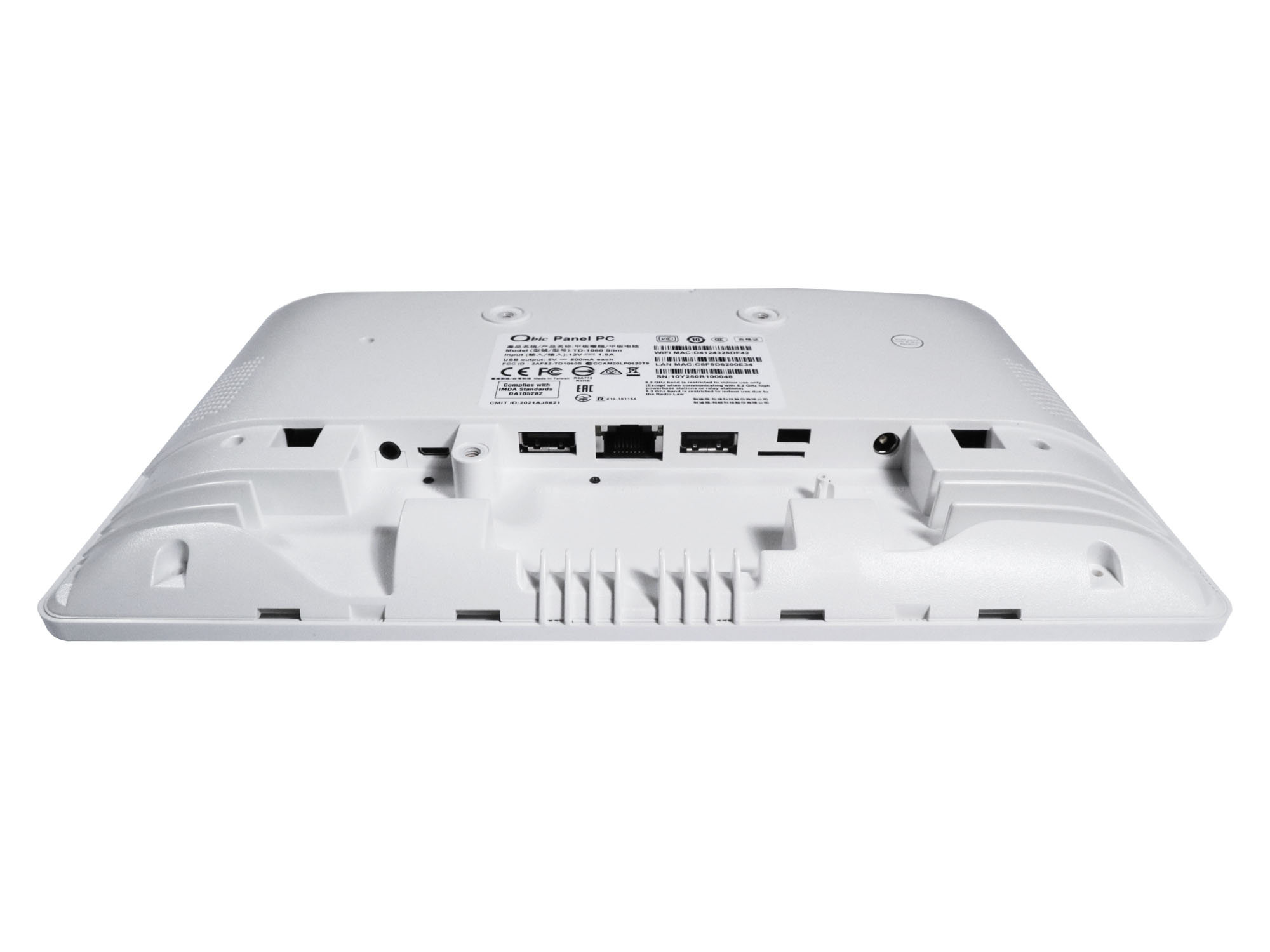 Qbic TD-1060 Slim, Панельный ПК, белый