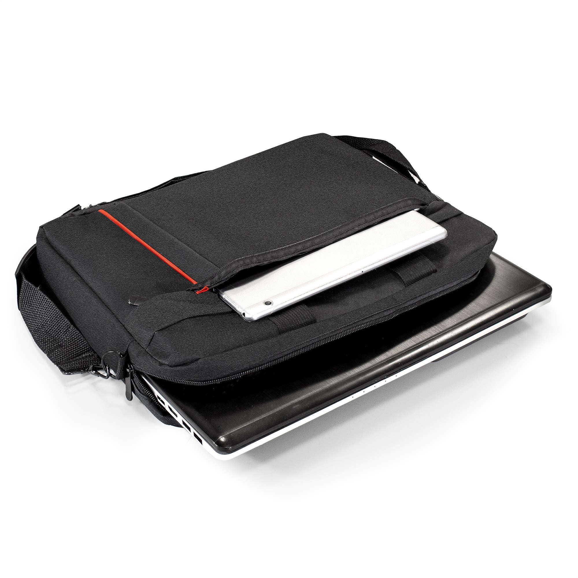 Сумка ExeGate Start S1517 Black, черная, полиэстер, для ноутбуков до 15.6"