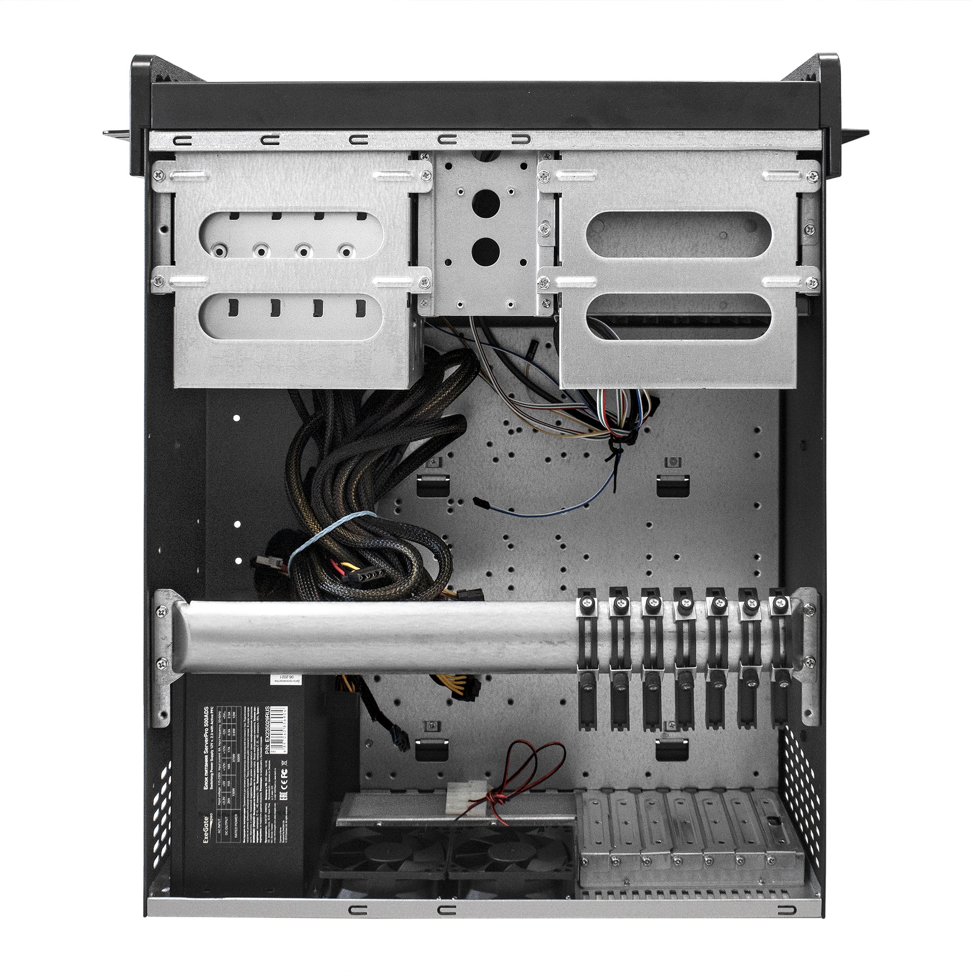 Серверный корпус ExeGate Pro 4U480-15/4U4132 <RM 19", высота 4U, глубина 480, БП 900ADS, USB>