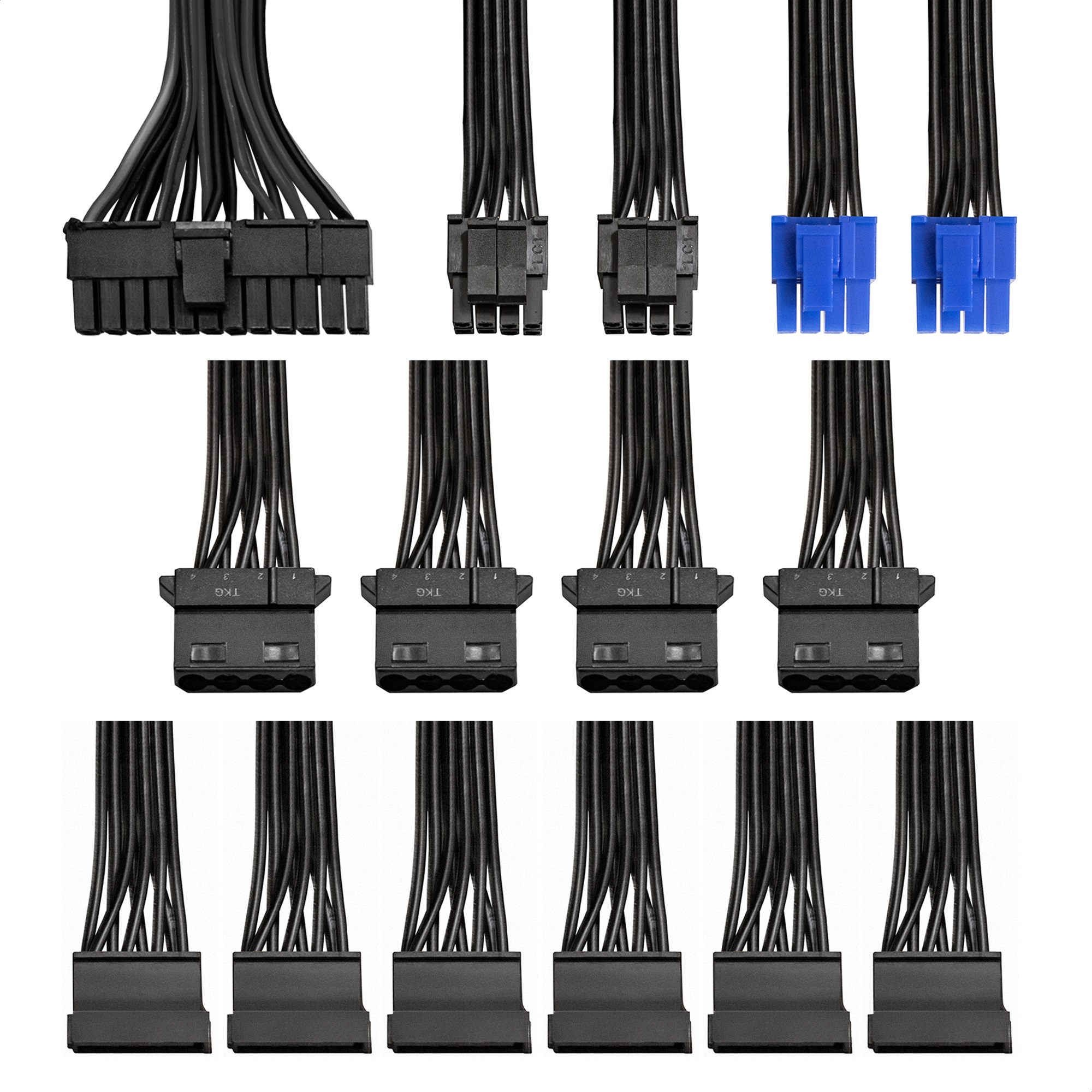 Серверный БП 600W ExeGate ServerPRO-2U-600ADS (2U, APFC, КПД 87% (80 PLUS Silver), 6cm ball bearing fan, 24pin, 2x(4+4)pin, 2xPCI-E, 6xSATA, 4xIDE)