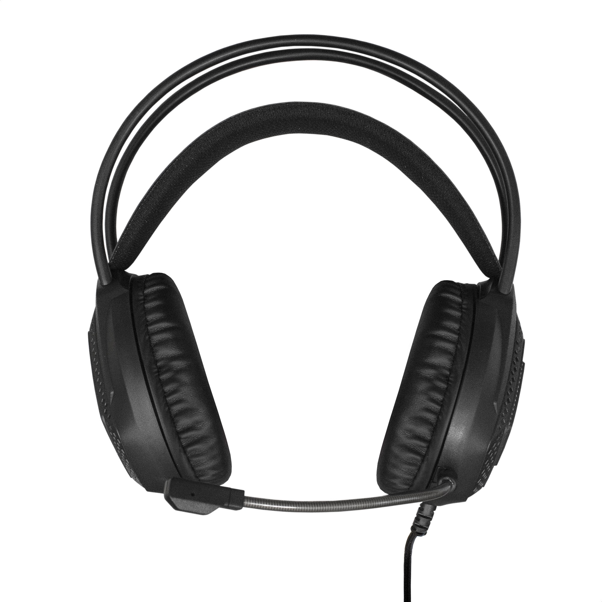 Полноразмерные игровые наушники с микрофоном (гарнитура) ExeGate Cosmos HS-704GL (объемный звук 7.1, длина кабеля 2.5м, динамик 50мм, 20-20000Гц, RGB подсветка, USB интерфейс, регулировка громкости, Color Box)
