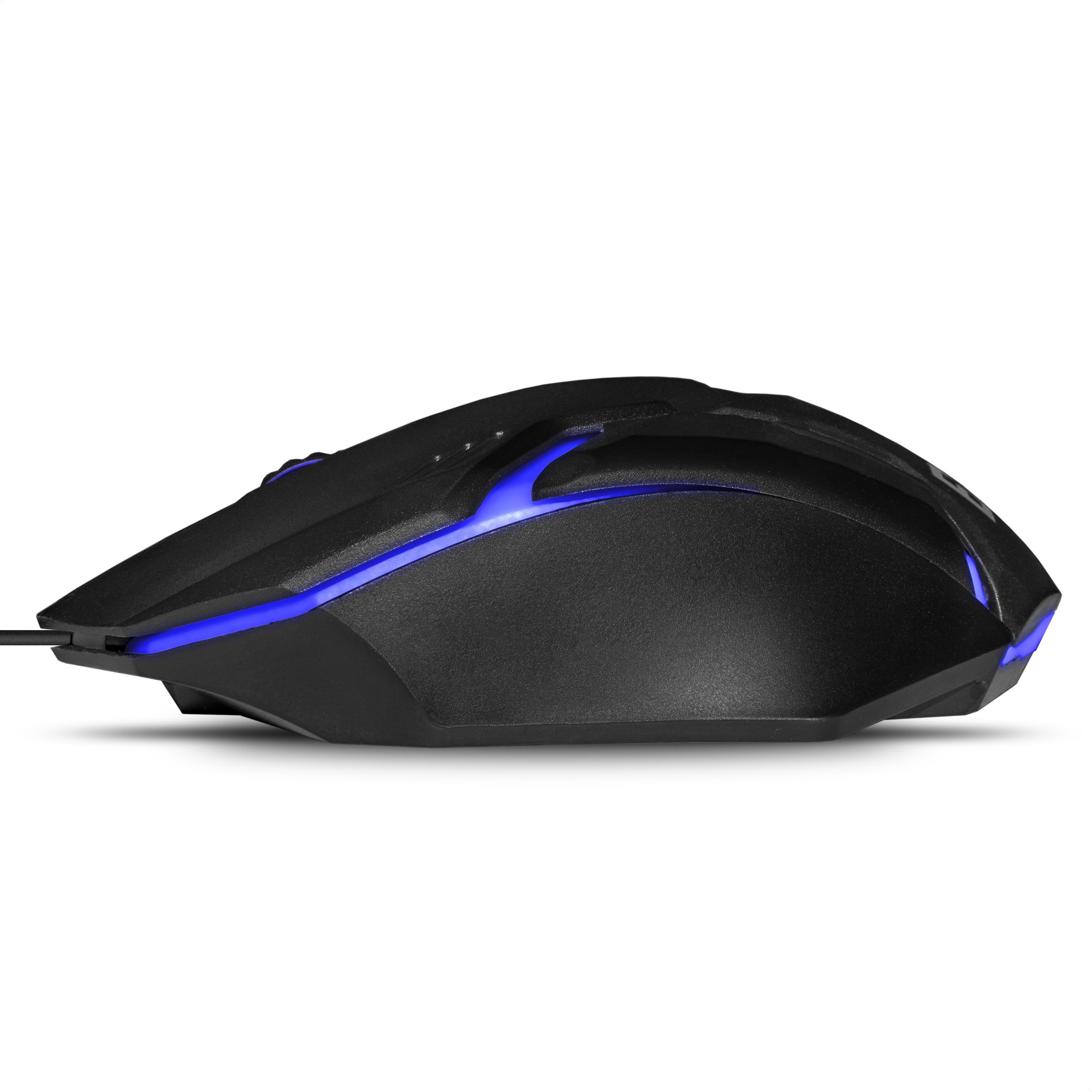 Мышь ExeGate Standard Laser GML-17 (USB, 1200dpi, 3D, 3 кнопки и колесо прокрутки, длина кабеля 1,5м, черная, подсветка, Color Box)