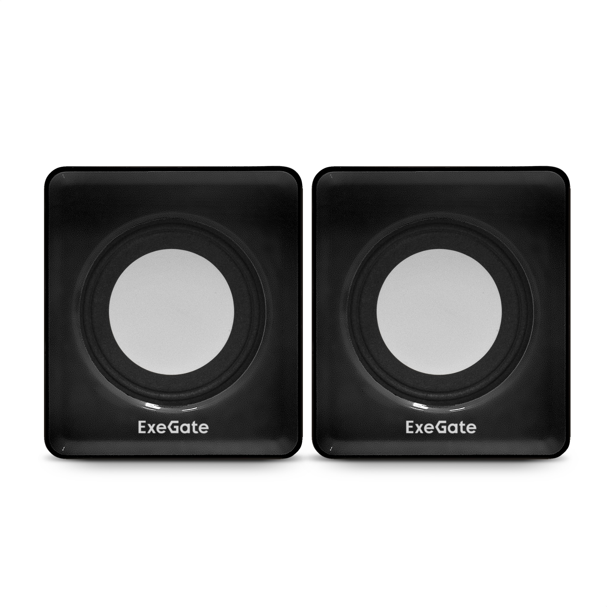 Акустическая система 2.0 ExeGate Disco 140 Black (питание USB, 2х3Вт (6Вт RMS), 100-20000Гц, черный, Color Box)