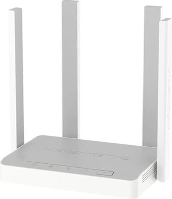 Wi-Fi роутер KEENETIC Runner 4G,  N300,  белый