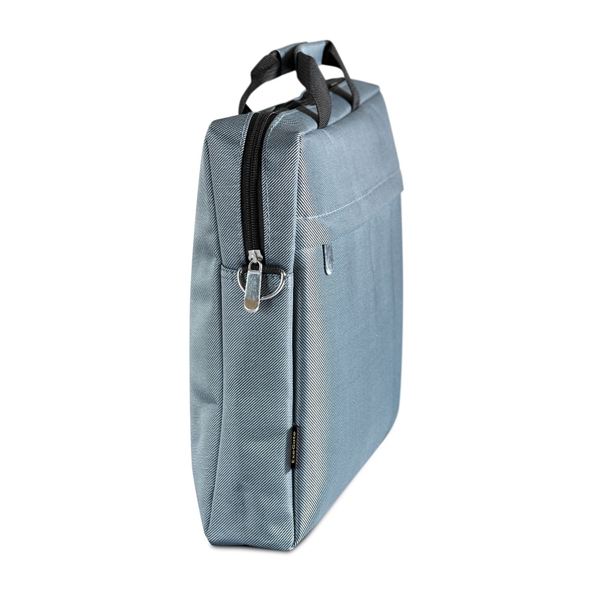Сумка ExeGate Start S15 Grey, серая, полиэстер, для ноутбуков до 15.6"