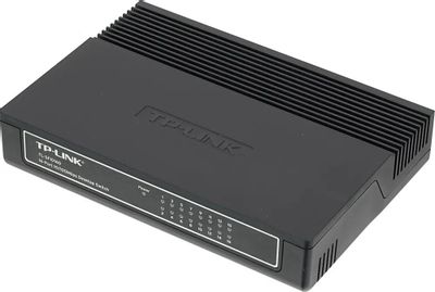 Коммутатор TP-LINK TL-SF1016D, неуправляемый