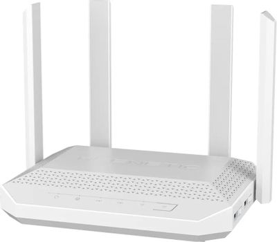 Wi-Fi роутер KEENETIC Giga,  AX3000,  белый