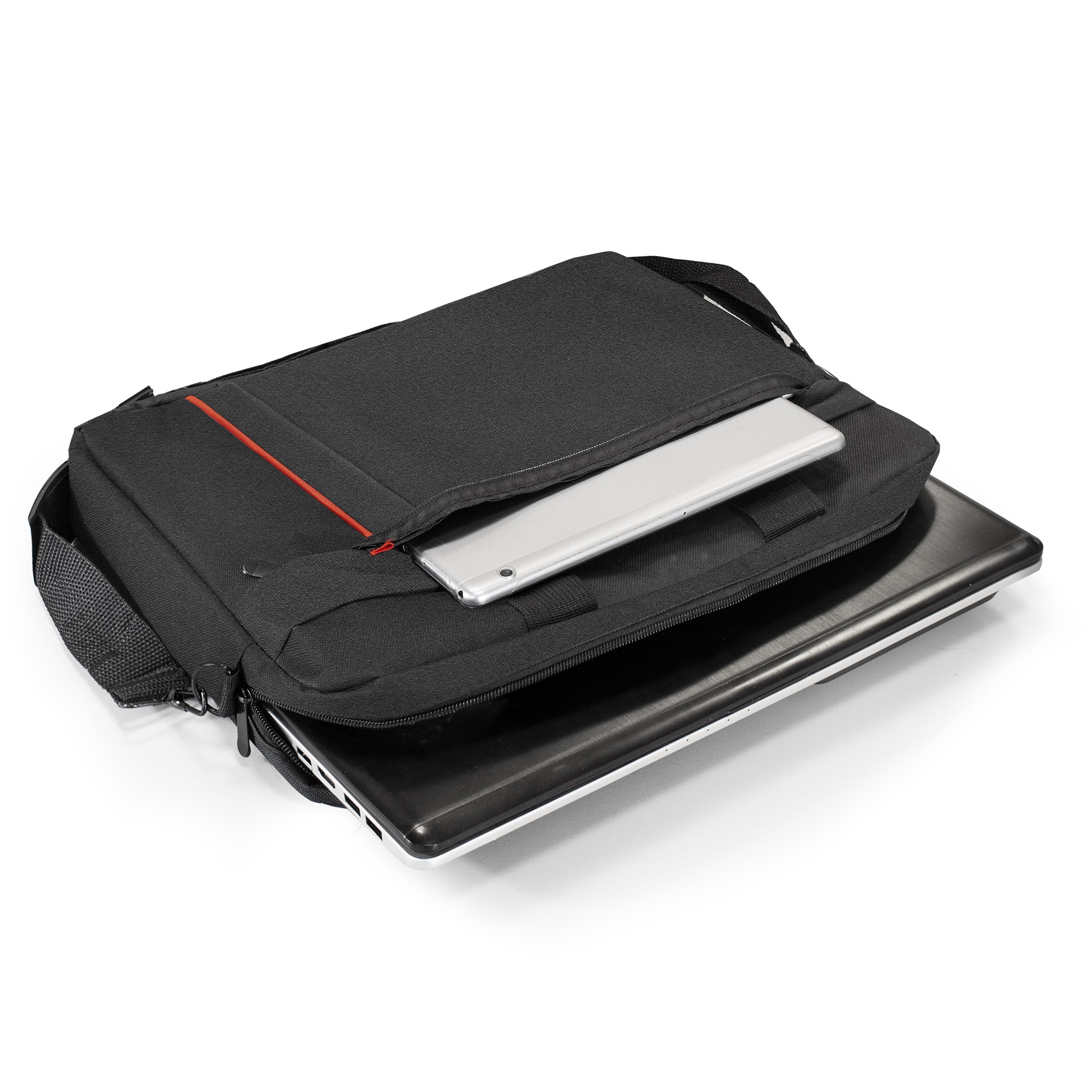 Сумка ExeGate Start S1515 Black, черная, полиэстер, для ноутбуков до 15.6"