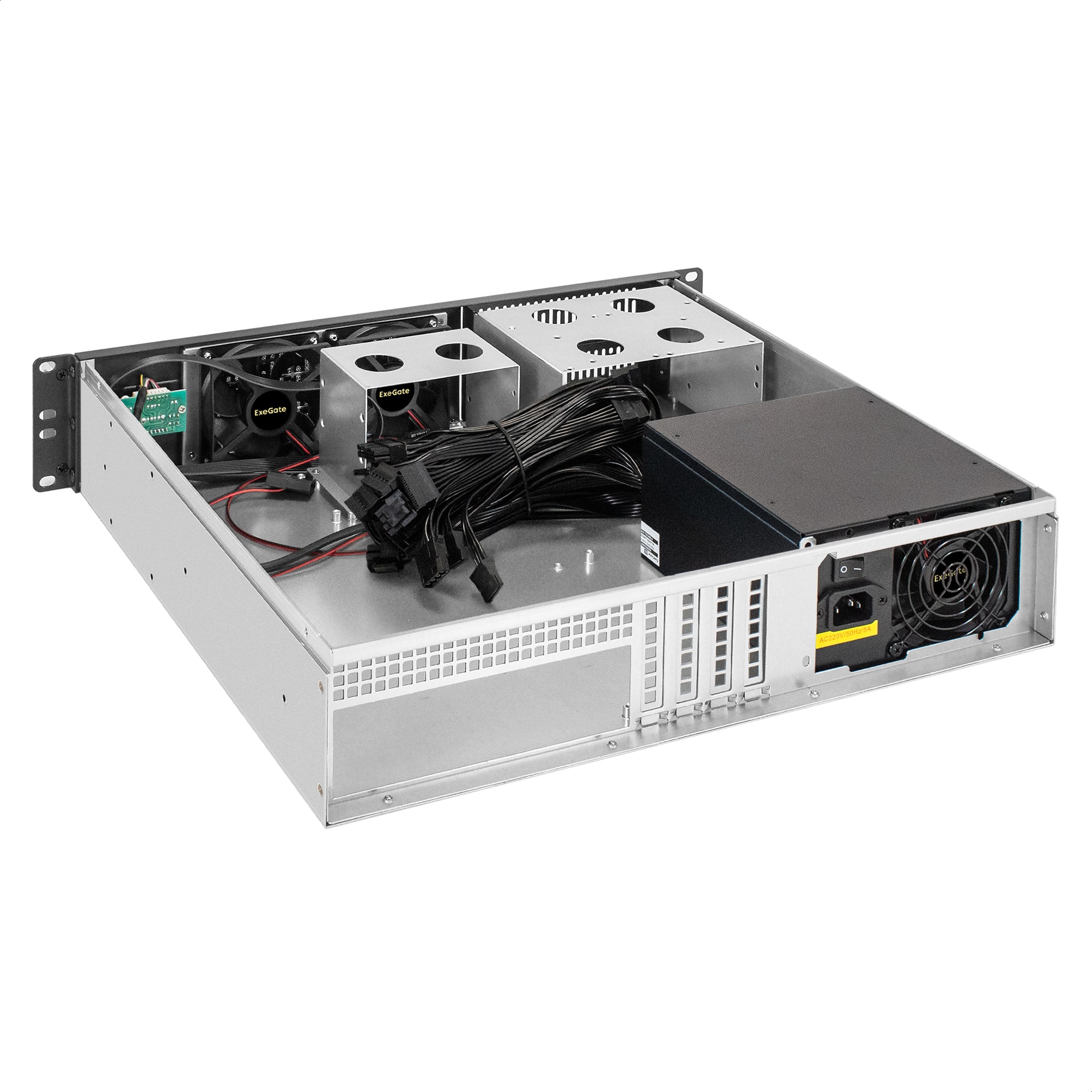 Серверный корпус ExeGate Pro 2U400-02 <RM 19", высота 2U, глубина 400, БП 700ADS, USB>