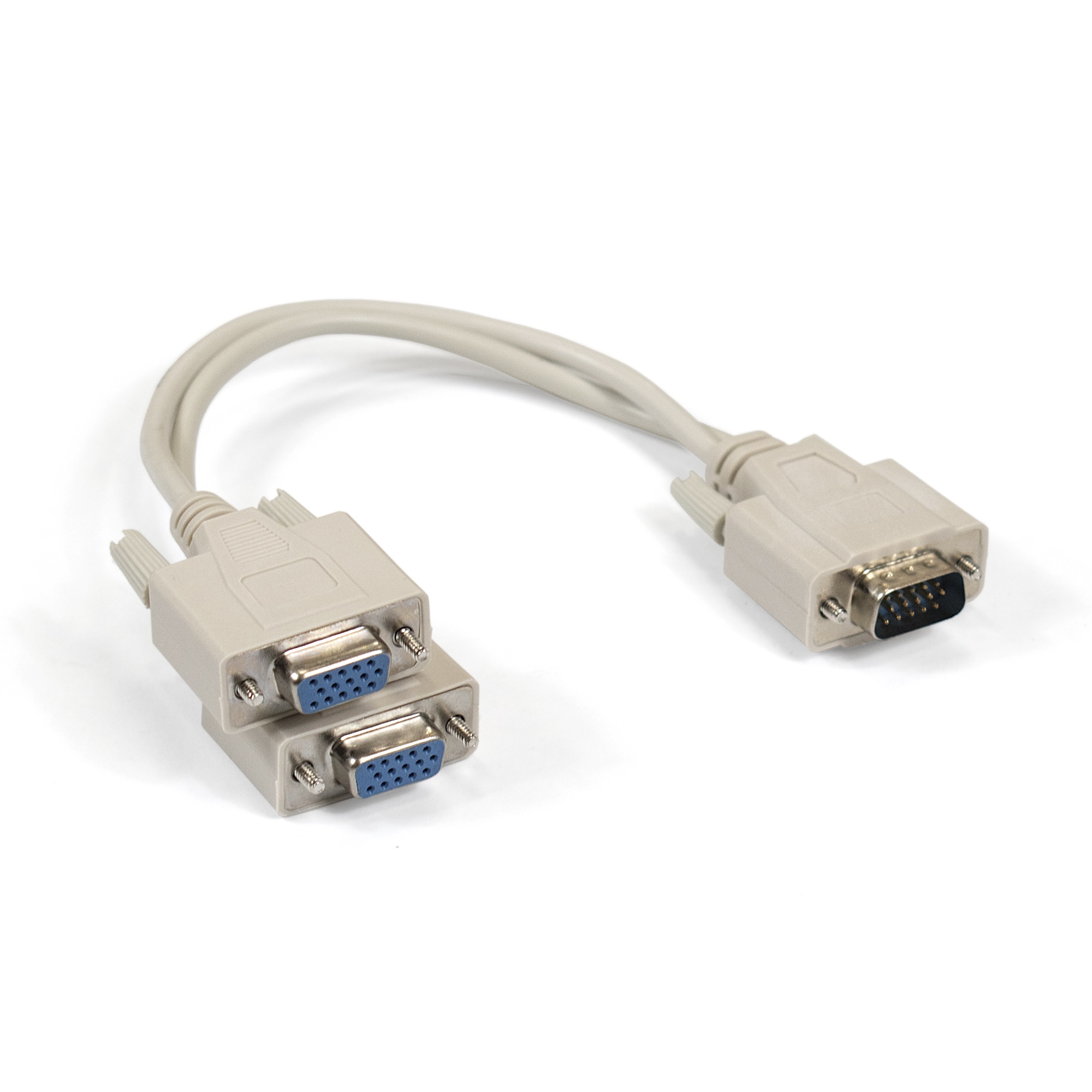 Кабель-разветвитель ExeGate EX-CC-VGA-15M2x15F-0.3 (монитор - 2xSVGA card, 15M/2x15F, 0,3м)