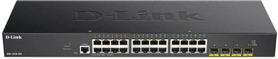 Коммутатор D-Link DGS-1250-28X/A1A, управляемый