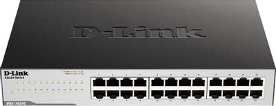 Коммутатор D-Link DGS-1024C, неуправляемый