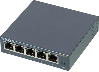 Коммутатор TP-LINK TL-SG105, неуправляемый