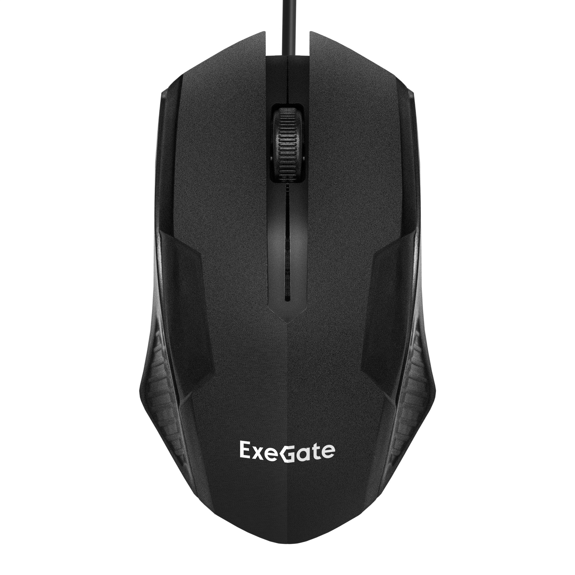 Мышь ExeGate SH-9025L5 (USB, оптическая, 1000dpi, 3D, 3 кнопки и колесо прокрутки, длина кабеля 2,55м, черная, RTL)