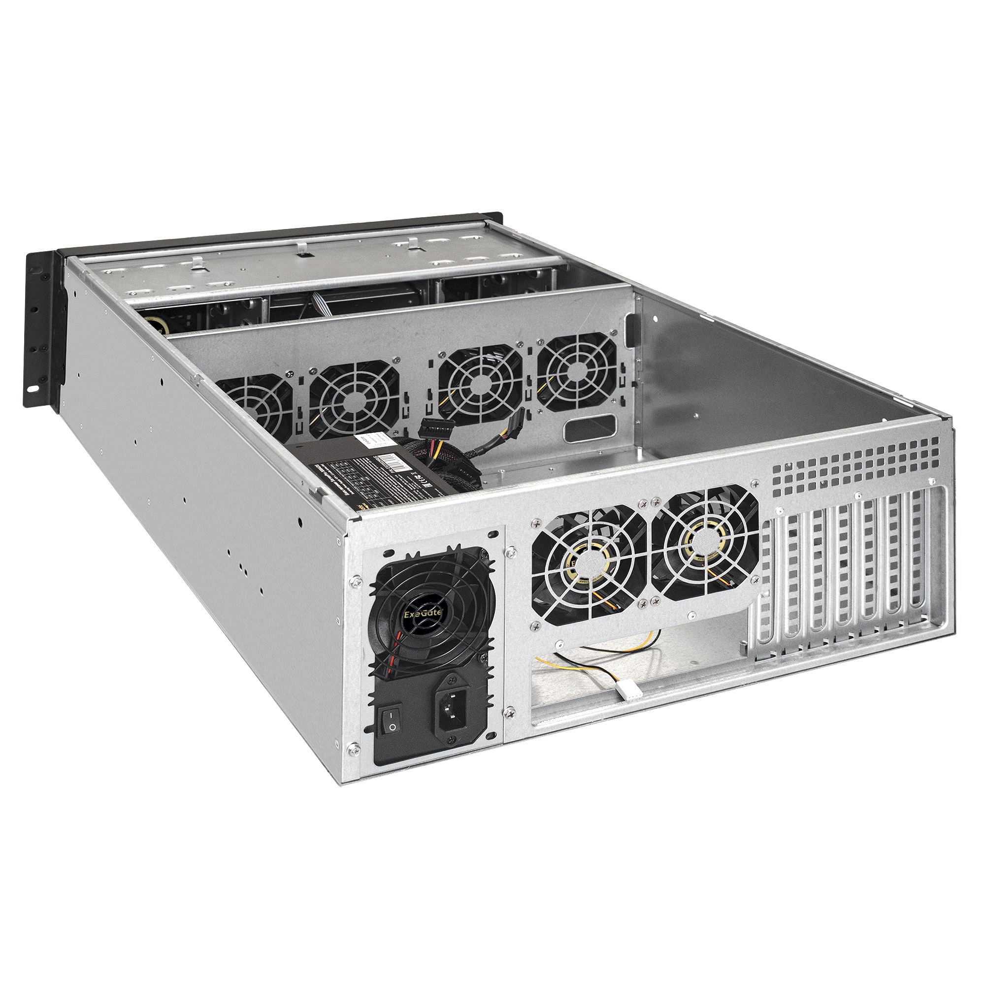Серверный корпус ExeGate Pro 4U650-010/4U4139L <RM 19", высота 4U, глубина 650, БП 700ADS, USB>