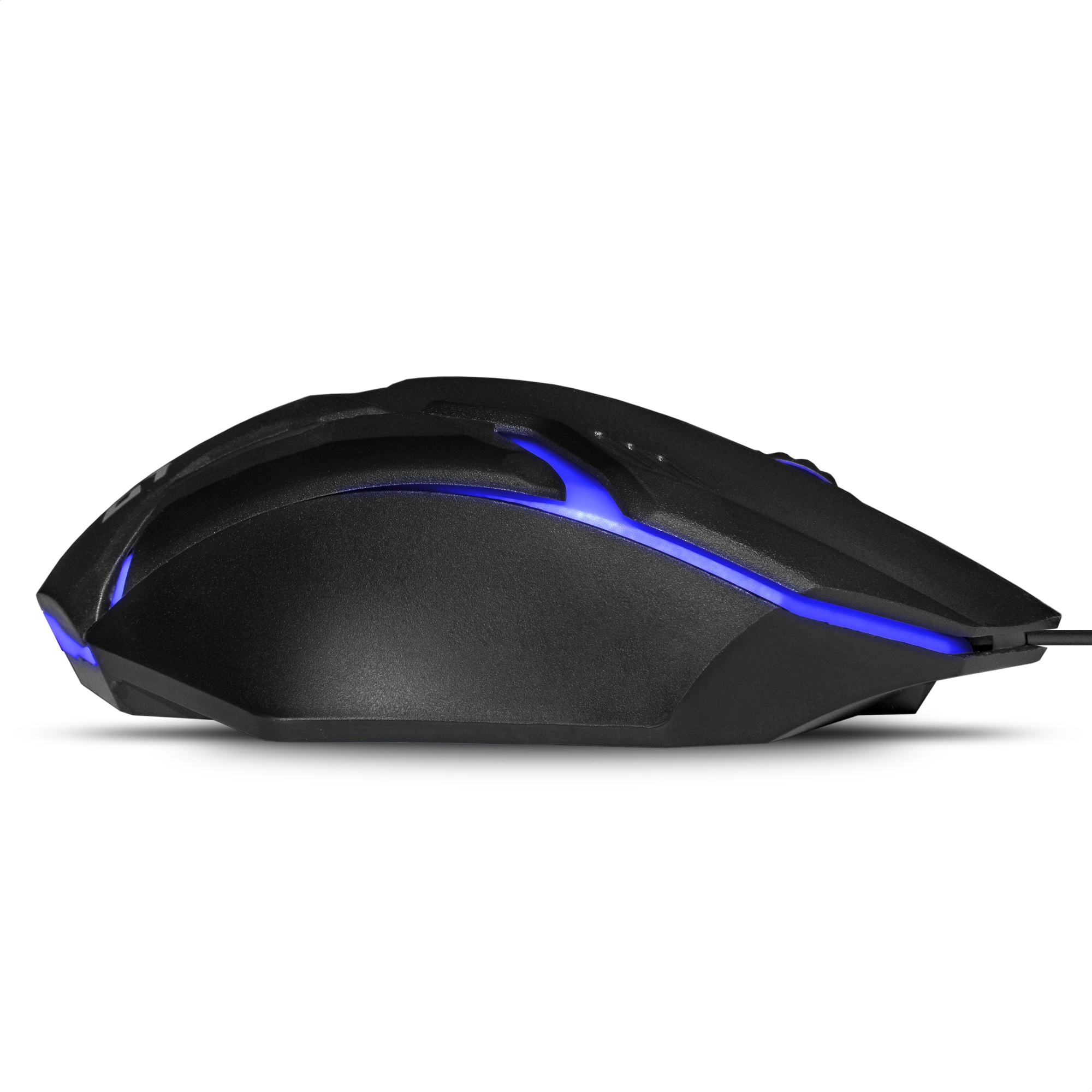 Мышь ExeGate Standard Laser GML-17 (USB, 1200dpi, 3D, 3 кнопки и колесо прокрутки, длина кабеля 1,5м, черная, подсветка, Color Box)