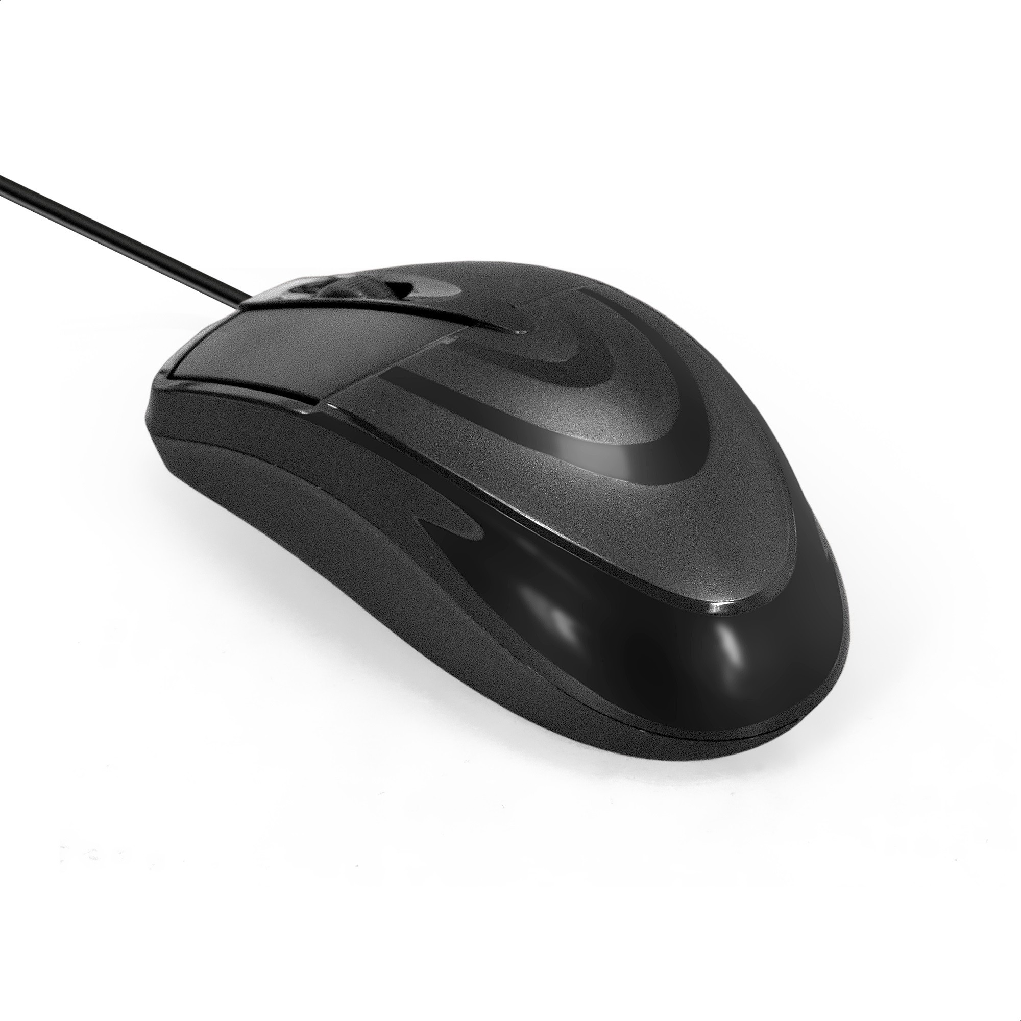 Мышь ExeGate SH-8025 (USB, оптическая, 1000dpi, 3D, 3 кнопки и колесо прокрутки, длина кабеля 1,5м, черная, RTL)