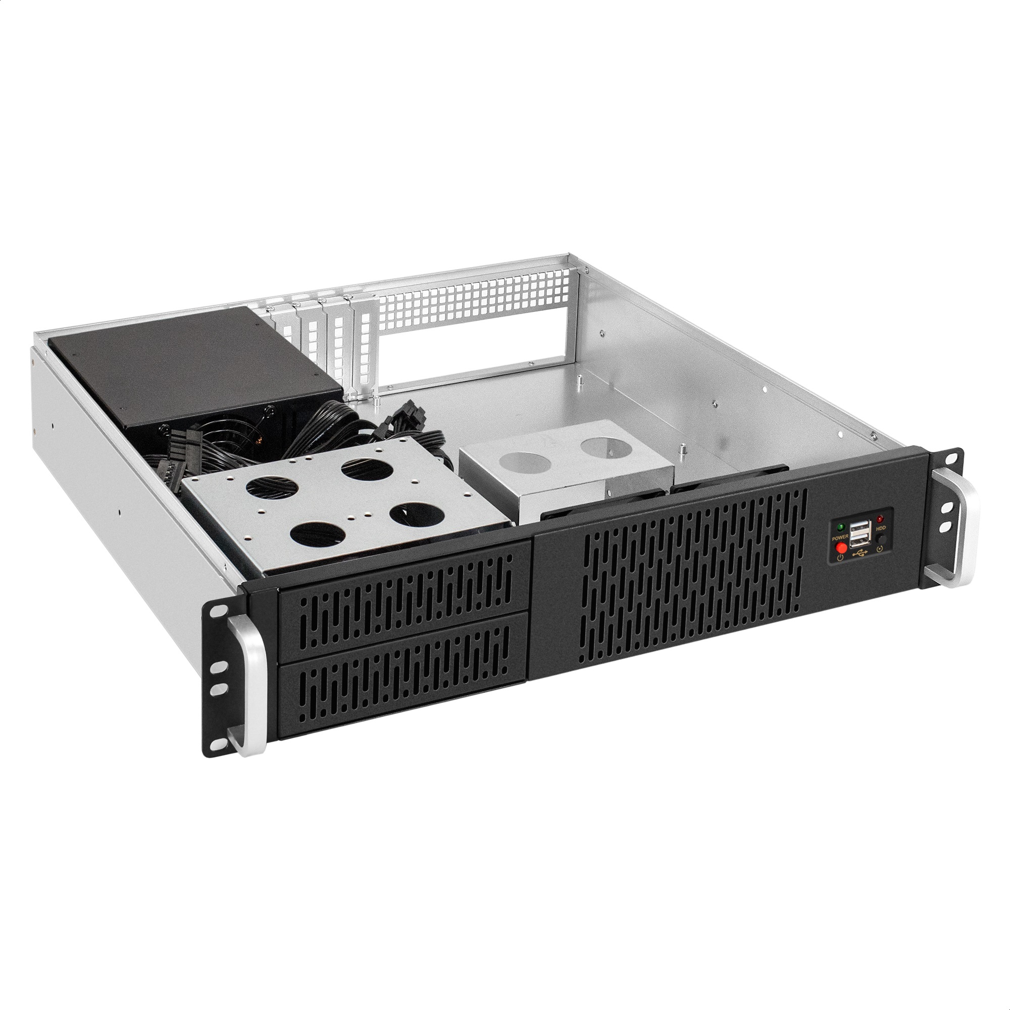 Серверный корпус ExeGate Pro 2U400-02 <RM 19", высота 2U, глубина 400, БП 700ADS, USB>